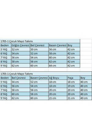 1705-1 Çocuk Mayo Takımı-Beyaz-Fosforlu Pembe - 2