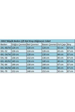 33027-1 Büyük Beden Çift Kat Krep Düğmesiz Ceket-Gül Kurusu - 2