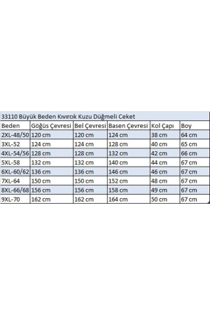 33110 Büyük Beden Kıvırcık Kuzu Düğmeli Ceket-Siyah - 2