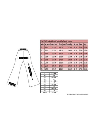 9184-3 Büyük Beden Beli Lastikli Taşlamalı Dar Paça Kot Pantolon - Buz Mavi - 2