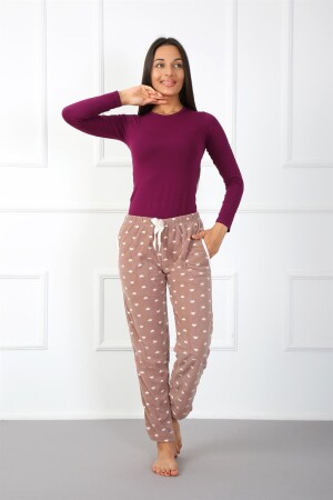 Bayan Welsoft Polar Tek Alt Pijama 210043 - 3