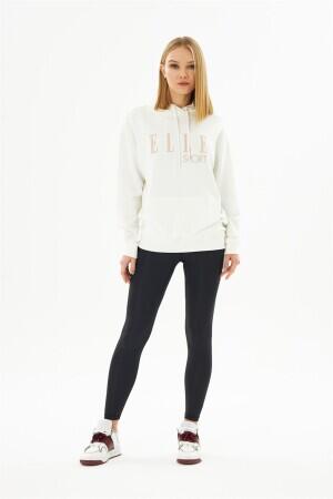 ELLE Sport Hooded Powder Embroidered Women's Sweatshirt - 3