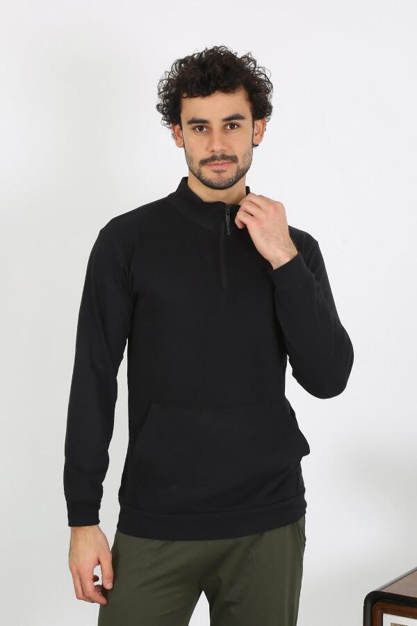 Erkek 3 İplik Penye Sweatshirt 6850 - 1