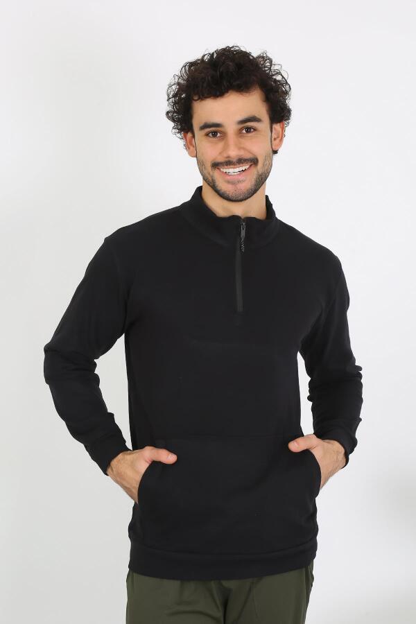 Erkek 3 İplik Penye Sweatshirt 6850 - 2