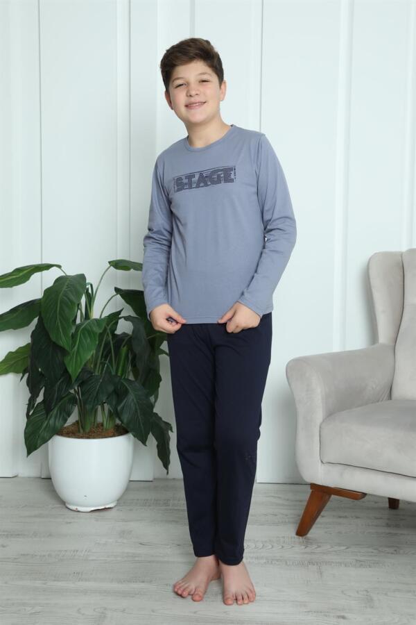 Erkek Çocuk Penye Pijama Takım 20411 - 10