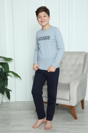 Erkek Çocuk Penye Pijama Takım 20415 - 8