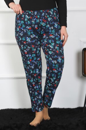 Kadın Büyük Beden Tek Alt Pijama 27501 - 4