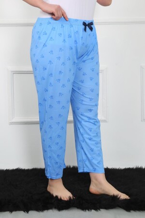 Kadın Büyük Beden Tek Alt Pijama 27506 - 5