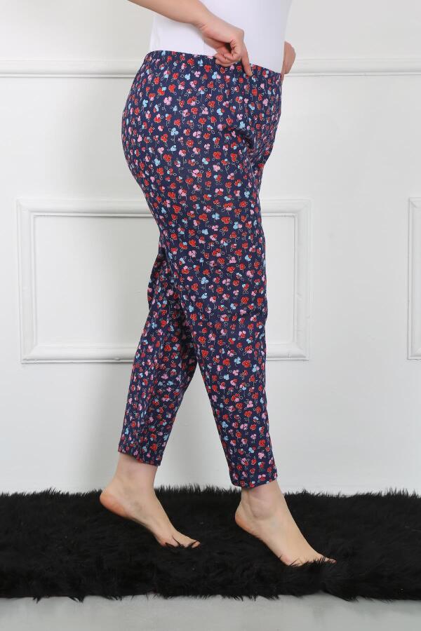 Kadın Büyük Beden Tek Alt Pijama 27508 - 3