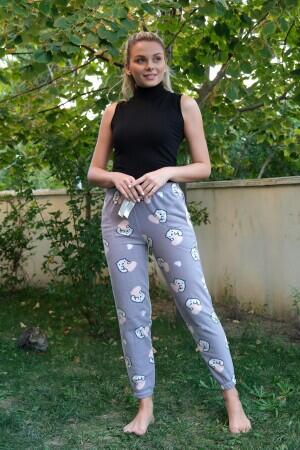 Kadın Welsoft Polar Tek Alt Pijama 210053 - 2