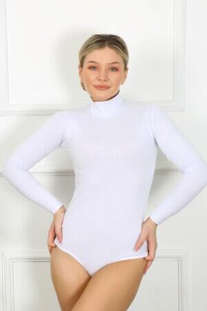 Women's Long Sleeve Turtleneck Snapback Body 260 - 2