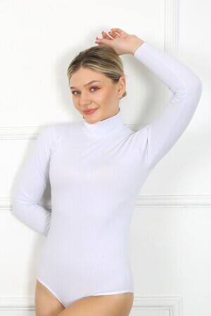 Women's Long Sleeve Turtleneck Snapback Body 260 - 3