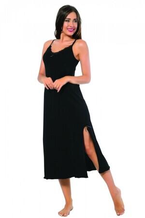 Women's Rope Strap Long Nightgown 901 - 6