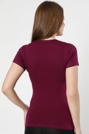 Women's Short Sleeve Bodysuit 232M - 2