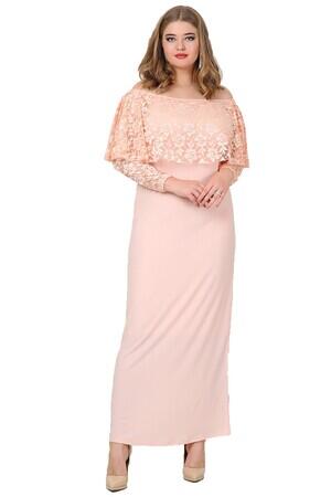 Plus Size Off The Shoulder Long Evening Dress KL779U - 2