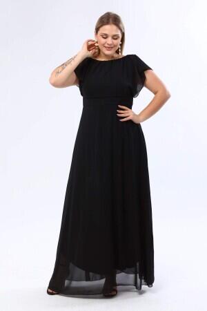 Plus Size Chiffon Evening Dress DD7881 - 1