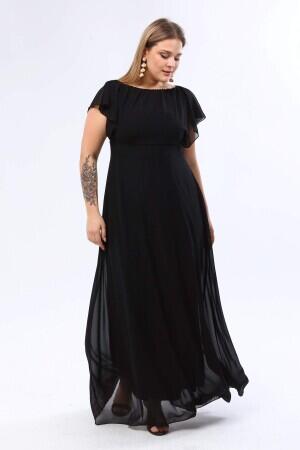 Plus Size Chiffon Evening Dress DD7881 - 2