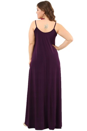 Large Size Sport Pocket Strappy Long Dress DD799 - 6