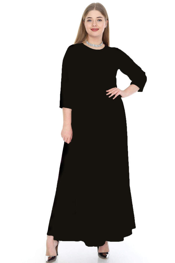 Large Size Hijab Elegant Long Dress KL795 - 1