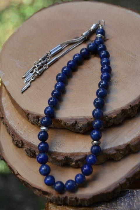 STONEAGE Lapis Lazuli Aktif Doğal Taş Tesbih - 1