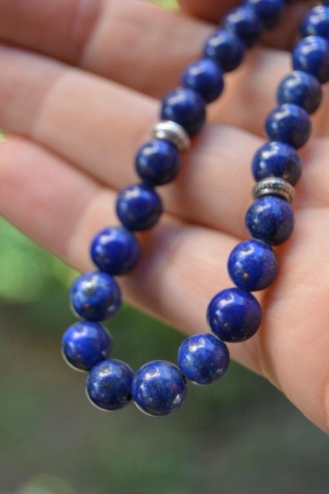 STONEAGE Lapis Lazuli Aktif Doğal Taş Tesbih - 3