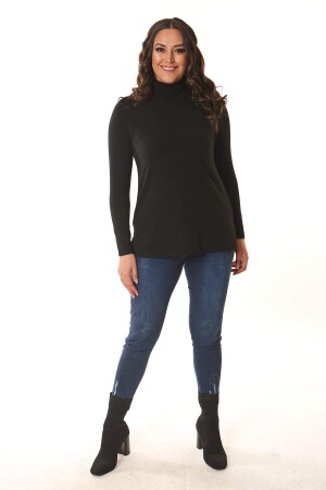 Turtleneck Black Knitwear - 2