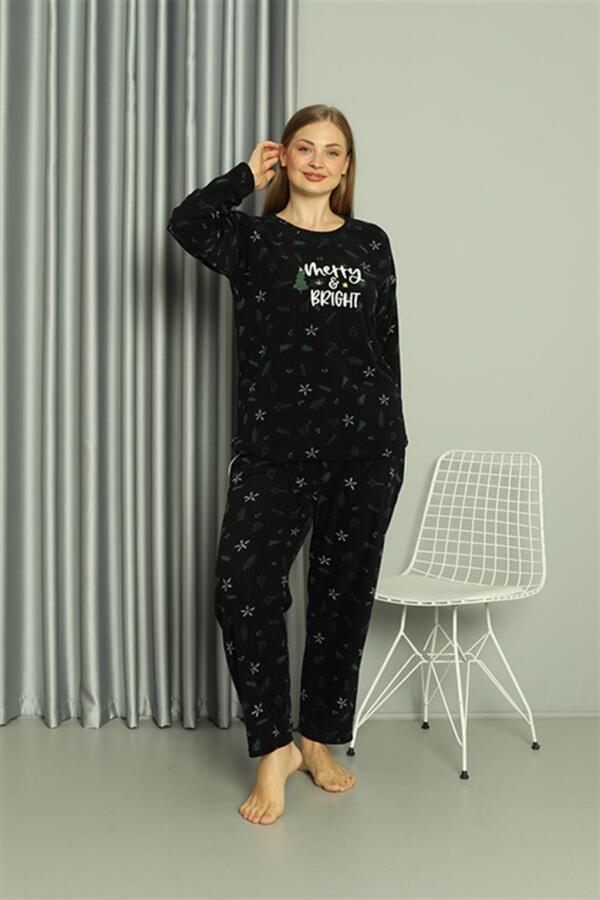 Welsoft Polar Kadın Büyük Beden Pijama Takımı 808043 - 1