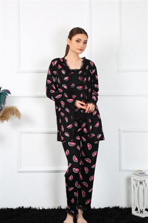 Women's 3-Piece Dressing Gown Set 16107 - 1