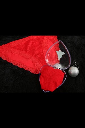 Women's Christmas Red Slip - 10