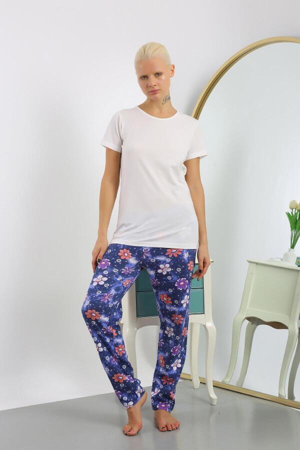 Women's Cotton Bottom Pajamas 27391 - 3