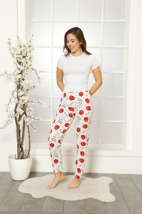 Women's Cotton Bottom Pajamas 27407 - 4