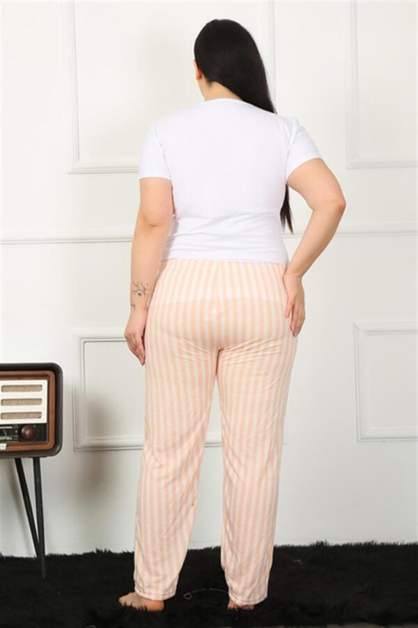 Women's Cotton Plus Size Bottom Pajamas 27453 - 8