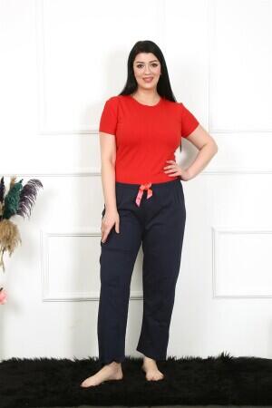 Women's Cotton Plus Size Bottom Pajamas 27472 - 3