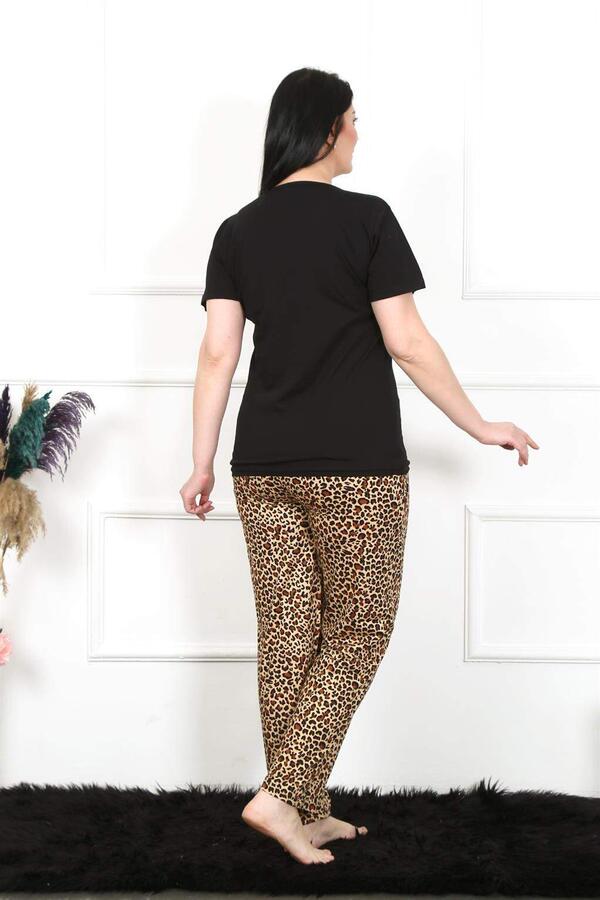 Women's Plus Size Short Sleeve Pajama Set 202203 - 5