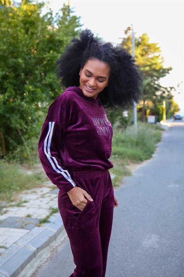 Women's Velvet Tracksuit 9078 - 2