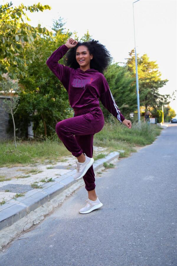 Women's Velvet Tracksuit 9078 - 3